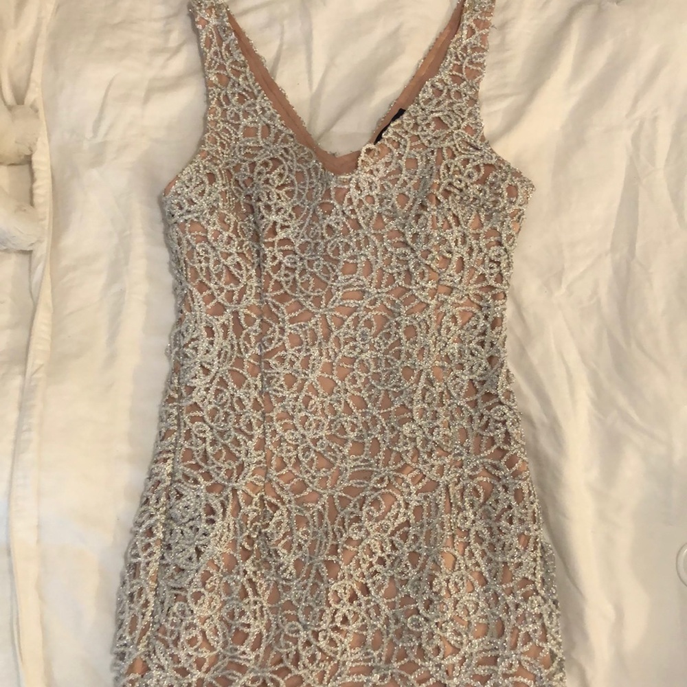 Mesh Angl Club Dress